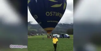 Pelesiran ke Eropa, Syahrini tak lupa singgah di Swiss. Salah satu negara yang katanya paling Indah di dunia.