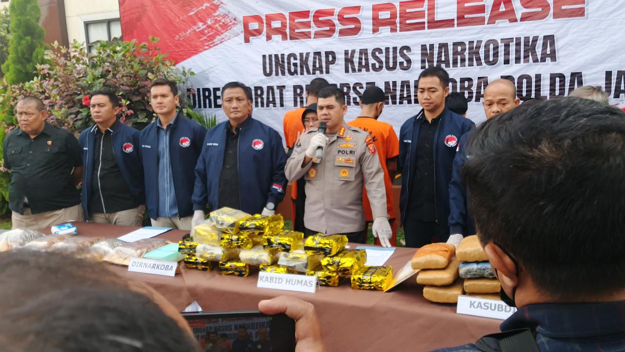 Bersenjata dan Terorganisir, Jaringan Narkoba Lintas Provinsi Dibongkar Polda Jabar