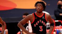Pemain Toronto Raptors, Og Anunoby. (MIKE EHRMANN / GETTY IMAGES NORTH AMERICA / GETTY IMAGES VIA AFP)