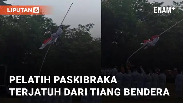 Kejadian mengejutkan terjadi di Tanjung Sari, Kabupaten Lampung Selatan, (17/08/2023). Aksi pelatih Paskibraka memanjat tiang justru tertimpa nasib mengenaskan