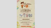 Kartinian di OSHOP yuk! Habis Belanja raih ekstra hadiah. Periode Promo berlaku 21-24 April 2016