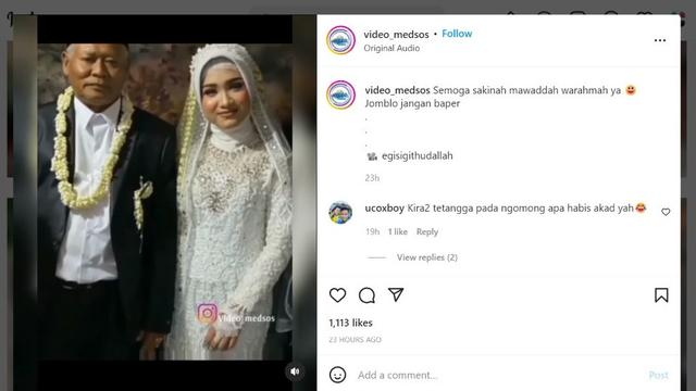 Viral Kakek Nikahi Gadis 19 Tahun di Cirebon, Terpaut Usia 42 Tahun