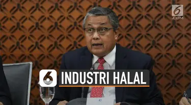 Gubernur Bank Indonesia, Perry Warjiyo, paparkan lima jurus mendorong industri halal.
