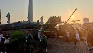 HUT Kostrad Diramaikan dengan Ajang Lari dan Pameran Alutsista