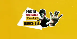 Kecepatan tangan Bruce Lee ternyata mengalahkan teknologi film saat itu. Simak kompilasi faktanya hanya di Bintang.com