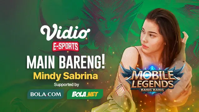 Berita video buat kalian para penggila Mobile Legends: Bang Bang, jangan lewatkan main bareng (mabar) lagi bersama si cantik Mindy Sabrina pada Kamis, 14 Mei 2020.