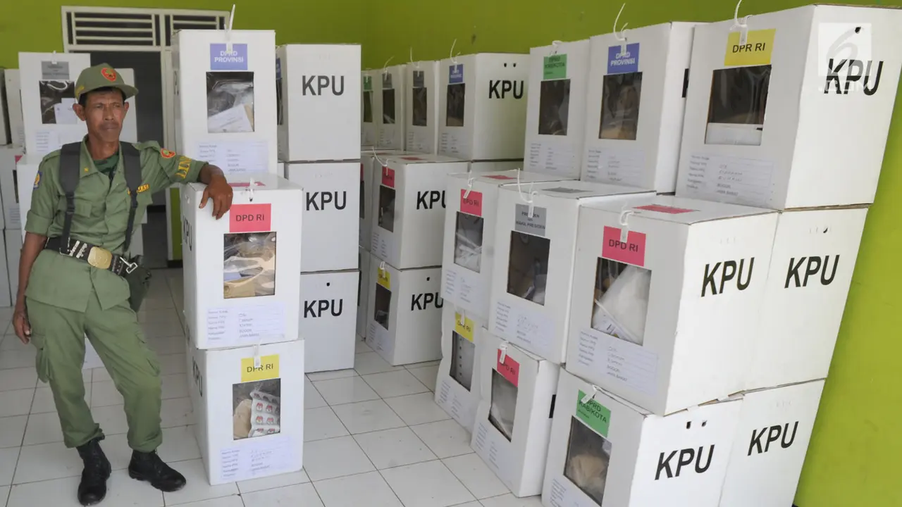 Distribusi Logistik Pemilu di Bogor