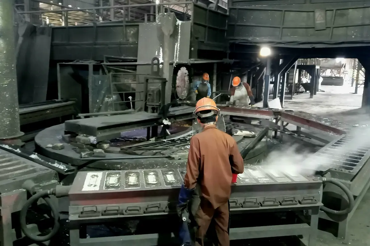 Proses Produksi Timah Terbesar Dunia di Unit Metalurgi Muntok di Bangka Belitung. Foto: Liputan6.com/Arief Rahman