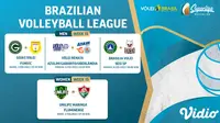Link Live Streaming Brazilian Volleyball 2021/2022 League Matchweek 15 di Vidio. (Sumber : dok. vidio.com)