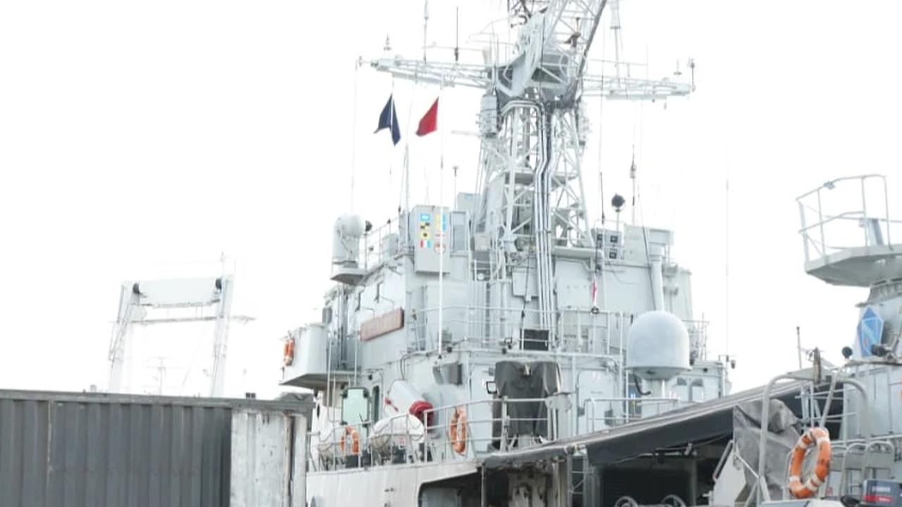 Bantuan TNI AL ke lokasi bencana
