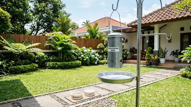 Mencegah Ular Masuk Halaman Rumah/AI Generated