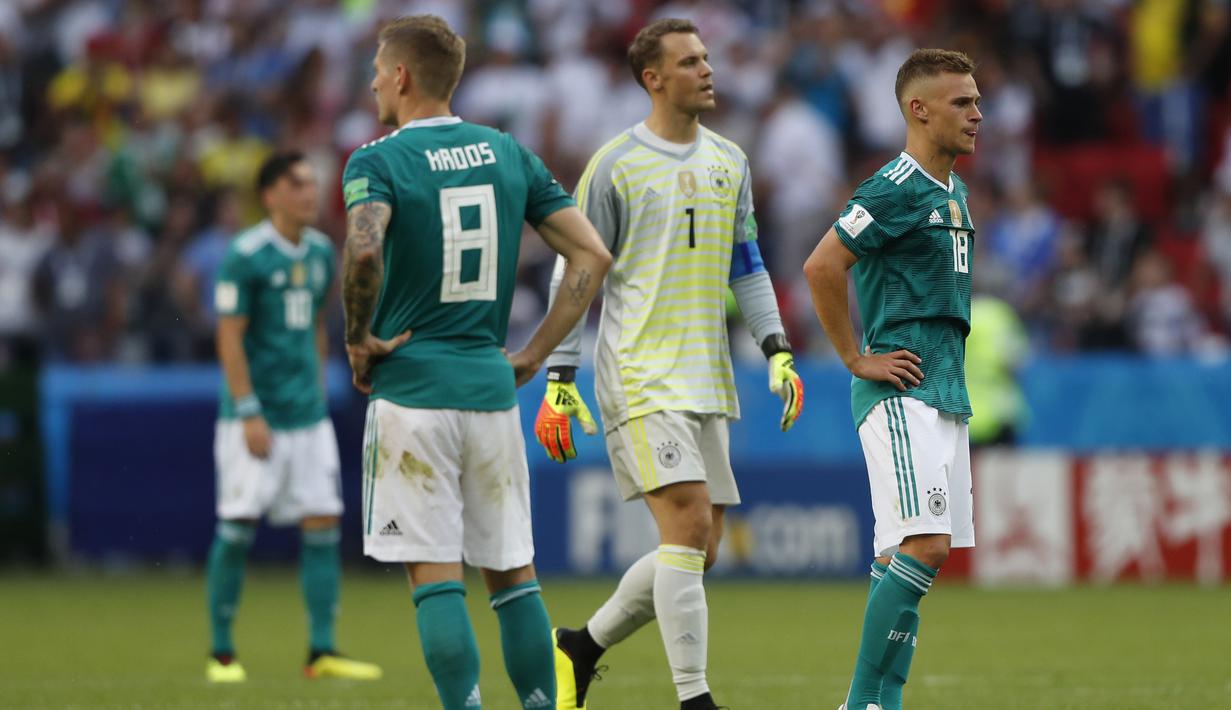 Saat menjadi tuan rumah Piala Dunia 2006, Jerman juga menang lewat adu penalti atas Argentina dengan skor 4-2. (AP/Frank Augstein)