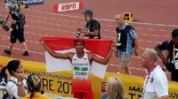 Lalu Muhammad Zohri jadi juara dunia Atletik U-20, warganet ramai-ramai memberikan ucapan selamat. (Foto: Instagram)