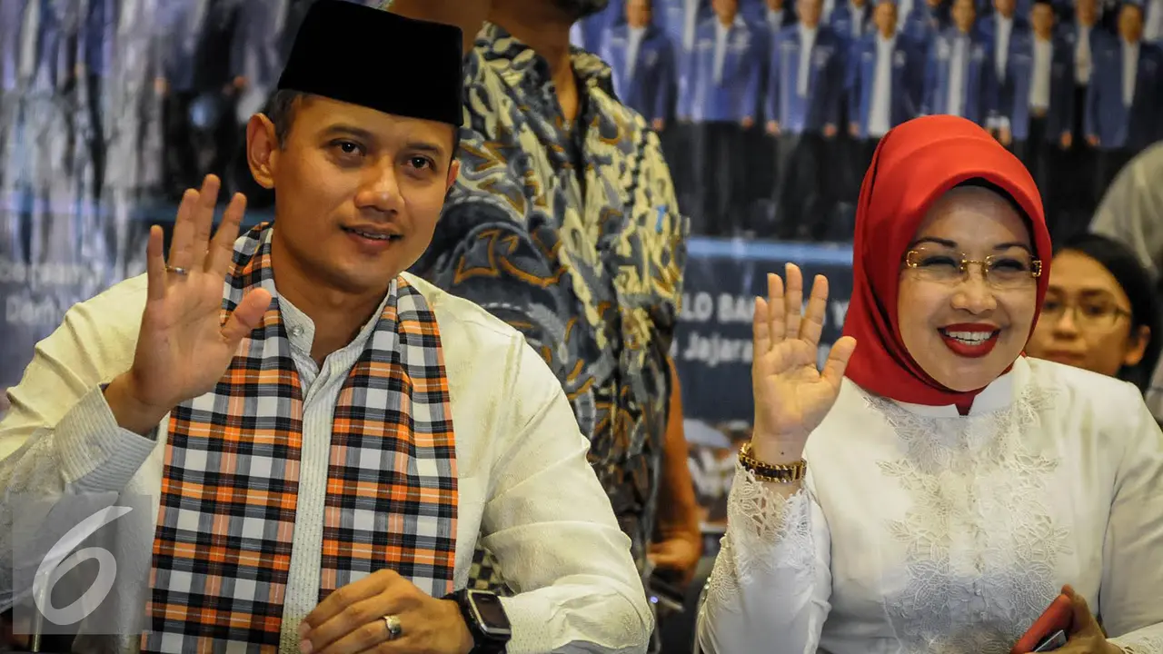 Agus Harimurti Yudhoyono dan Sylviana Murni