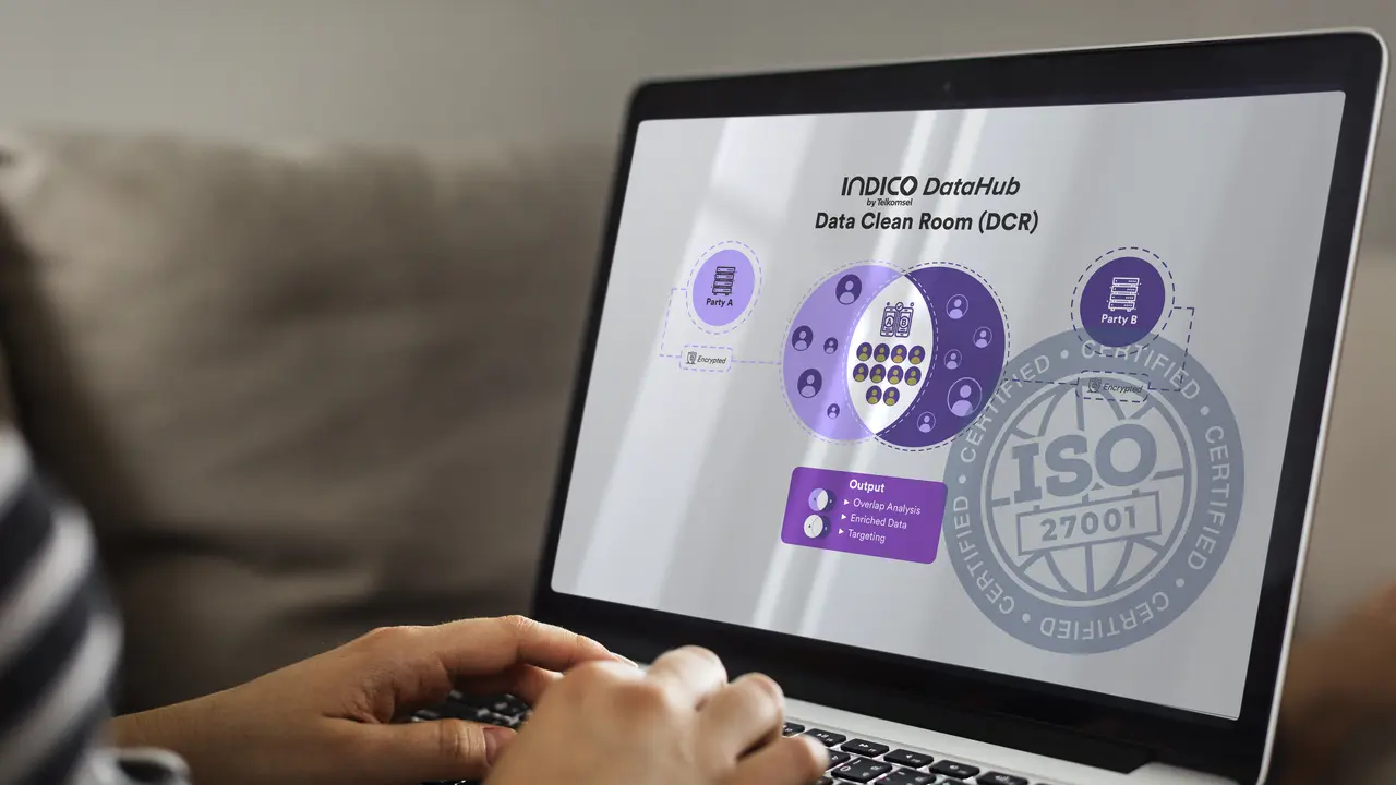 Anak perusahaan Telkomsel, Indico, baru saja meraih sertifikasi ISO 27001. Credit: Indico