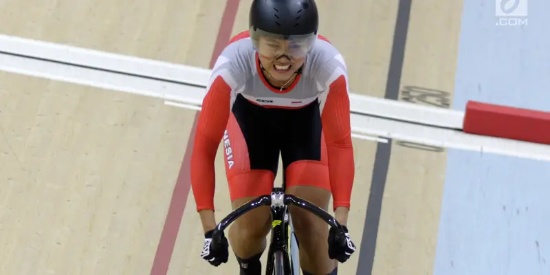 Chrismonita Dwi Putri Riah Perunggu 500 Meter Time Trial