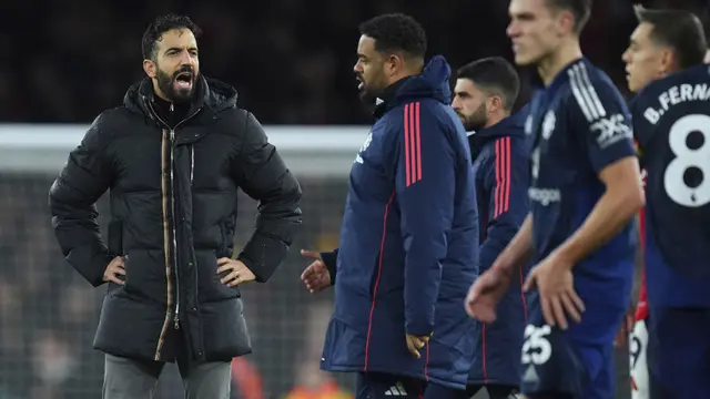 Foto: Arsenal Beri Kekalahan Pertama untuk Pelatih Anyar MU Ruben Amorim di Liga Inggrisbola