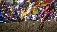 Crosser Honda Tim Gajser siap menunjukkan kebolehan pada MXGP Palembang 2019. (Dok MXGP)