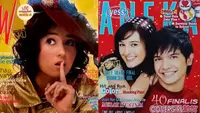 6 Foto Jadul Julie Estelle Saat Jadi Cover Model Majalah, Curi Perhatian (IG/happymemories85)