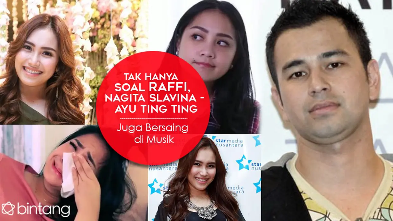 [Bintang] Infografis Nagita Slavina vs Ayu Ting Ting