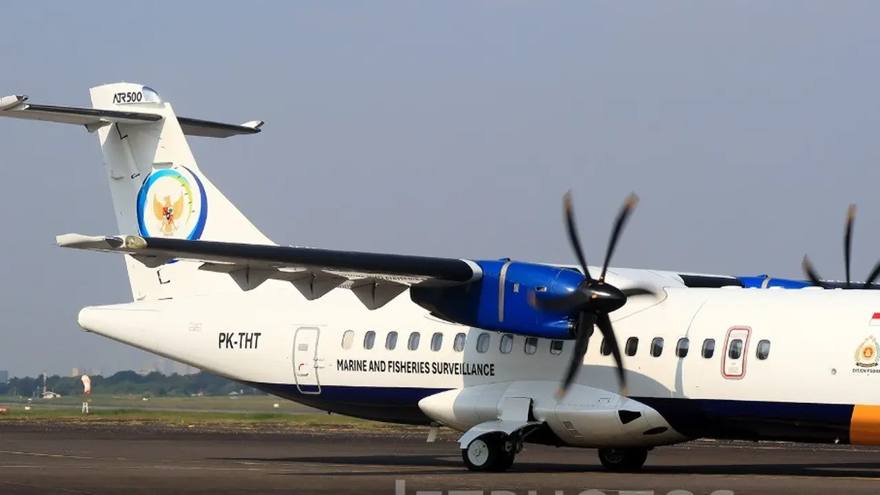 Pesawat ATR 400 atau ATR 42-500 rute Jogja-Makassar yang hilang kontak di Maros, Sulawesi Selatan. (Istimewa)