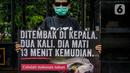 Aktivis dari PETA melakukan aksi mengecam pemotongan sapi di depan Kementerian Pertanian, Jakarta, Kamis (11/11/2021). Mereka menemukan beberapa rumah potong hewan (RPH) di Indonesia memotong sapi dengan tidak benar yang membuat tersiksa 13 menit sebelum mati. (Liputan6.com/Faizal Fanani)