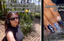 Berawal dari Modal Iseng dan Tanpa Pengalaman, Momen Wanita Sukses Bangun Bisnis Nail Art Ini Curi Perhatian