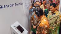 Acara listening booth &lsquo;Dengarkan Bumi&rsquo;. (c)MIND ID