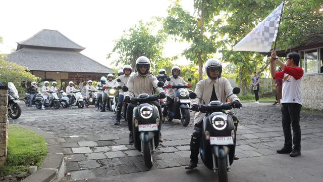 Berburu Sunset Sambil Menguji Kemampuan Honda Scoopy Baru di Bali (ist)