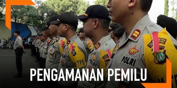 VIDEO: 1200 Personel Gabungan Amankan TPS di Jakarta Utara