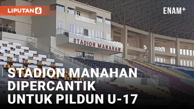 Jelang Piala Dunia U-17, Stadion Manahan Terus Dipercantik