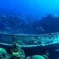 Kuburan kapal karam di Segitiga Bermuda (Facebook/Dive Bermuda)