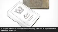 Kue dari acara pernikahan Pangeran Charles dan Putri Diana. (NDTV)