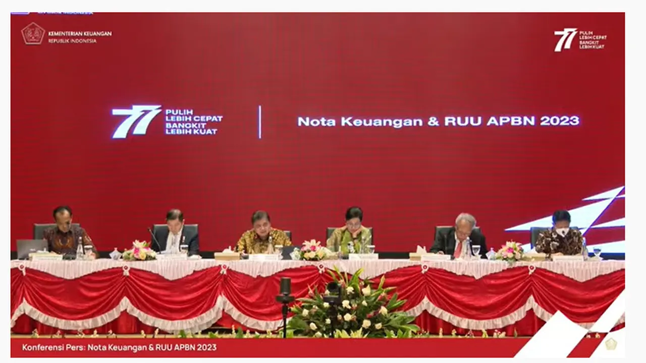Konferensi Pers Nota Keuangan & RUU APBN 2023