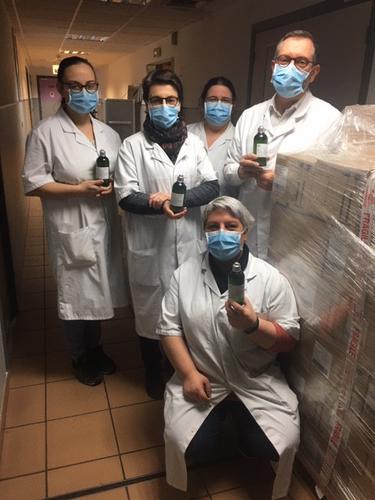 l occitane produksi hand sanitizer
