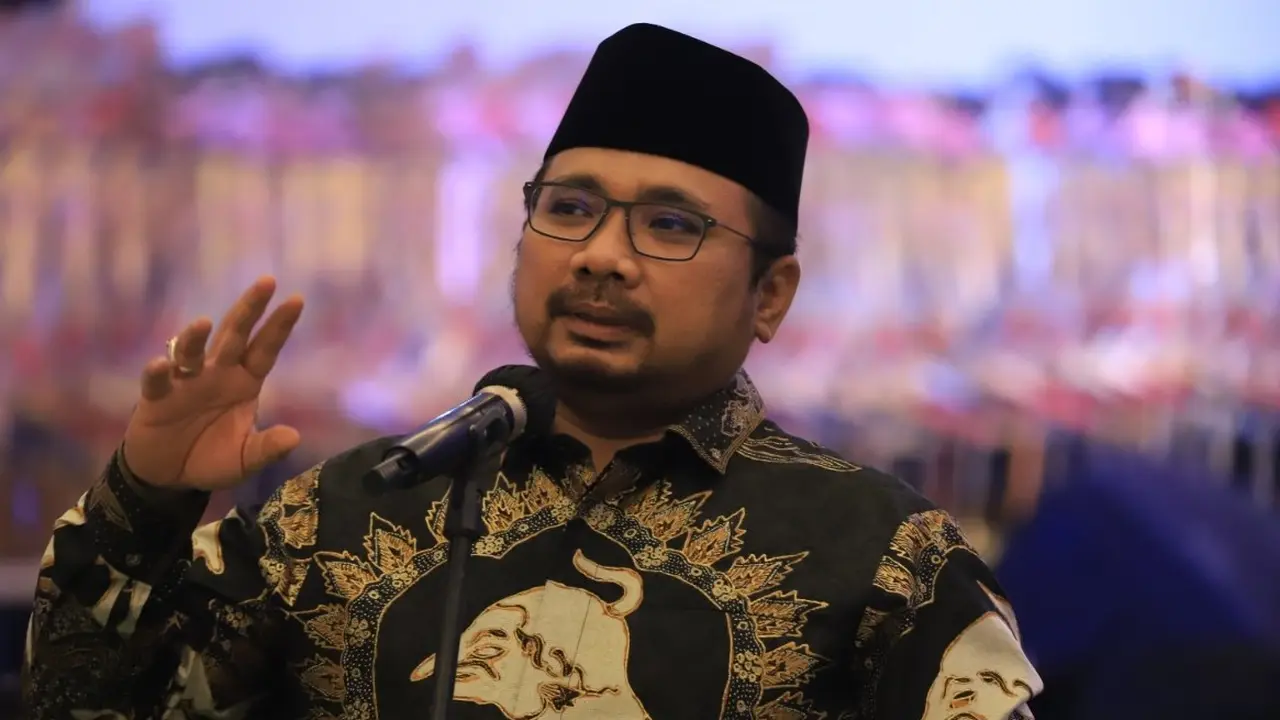 Menteri Agama (Menag) Yaqut Cholil Qoumas