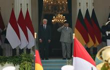 Prabowo Sambut Kedatangan Presiden Jerman Steinmeier dengan Upacara Kenegaraan dan 120 Pasukan Berkuda