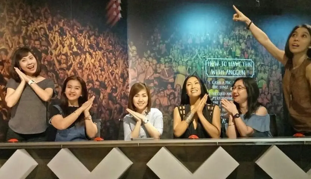 Anggun C. Sasmi Patung Lilin (Instagram/anggun_cipta)