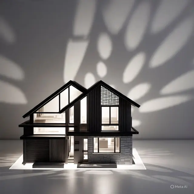 Model Rumah Scandinavian dengan Nuansa Monokrom