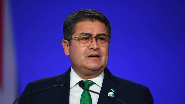 Mantan Presiden Honduras Juan Orlando Hernandez.