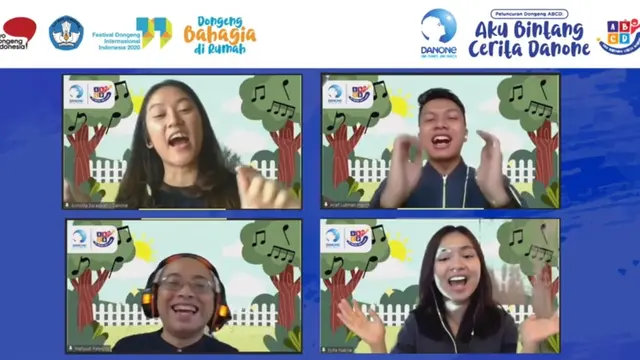 Dongeng, Dongeng ABCD, Festival Dongeng Internasional Indonesia 2020, Festival Dongeng 2020