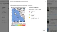Gempa Hari Ini Rabu 9 Oktober 2024: Getarkan Dua Wilayah Indonesia Siang dan Malam