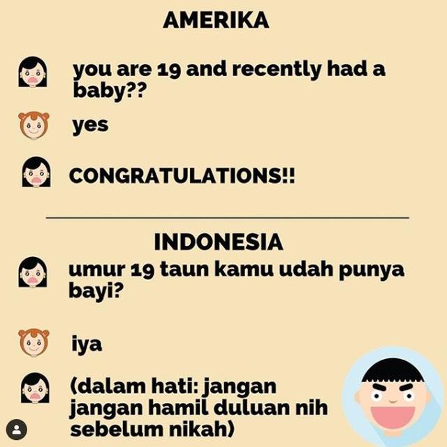 ilustrasi emak-emak