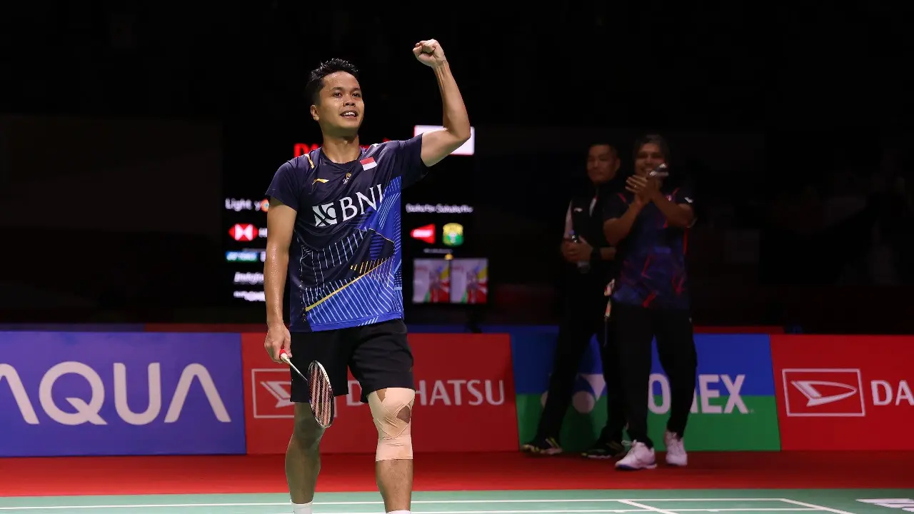 Anthony Sinisuka Ginting - Indonesia Masters 2024 - Bulu Tangkis