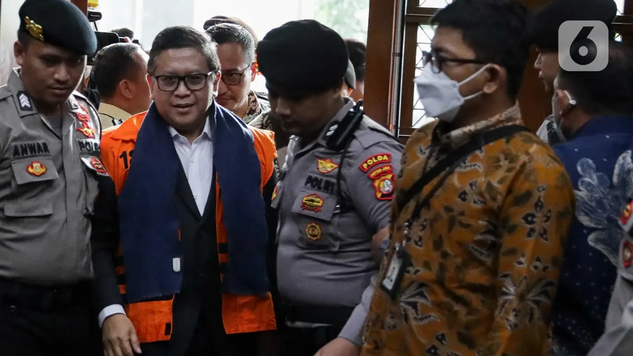 Sekjen PDIP Hasto Kristiyanto Jalani Sidang Pembacaan Dakwaan