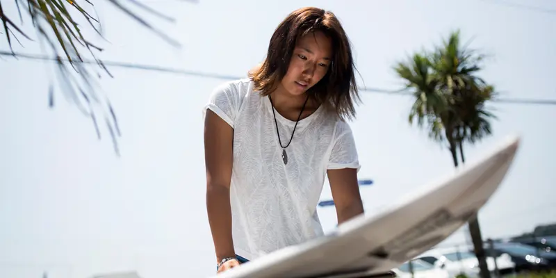 Mengenal Lebih Dekat Surfer 16 Tahun Asal Jepang, Minori Kawai