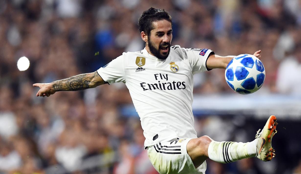 Pemain 26 tahun tersebut hanya tampil sebanyak 16 kali di La Liga. Isco dikabarkan ingin pergi ke Manchester City dan juara bertahan Premier League pasti juga ingin memakai jasanya. (AFP/Gabriel Bouys)