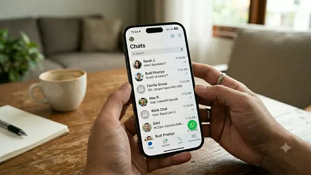 WhatsApp di iPhone