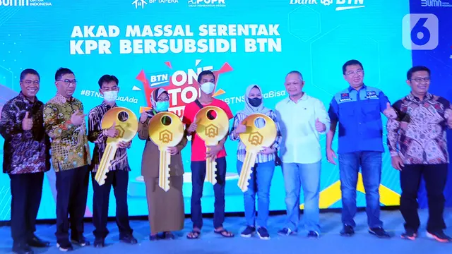 Akad Massal Serentak KPR Bersubsidi Atasi Permasalahan Pembiayaan Perumahan Bersubsidi