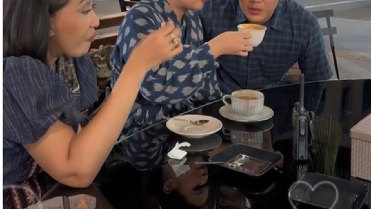 Eks Panglima TNI dan Istri Seruput Kopi Legend Asal Gunung Wilis, Kompaknya Enggak Kalah Sama Anak dan Menantu